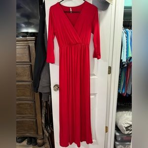 Motherbee Maternity Maxi Dress